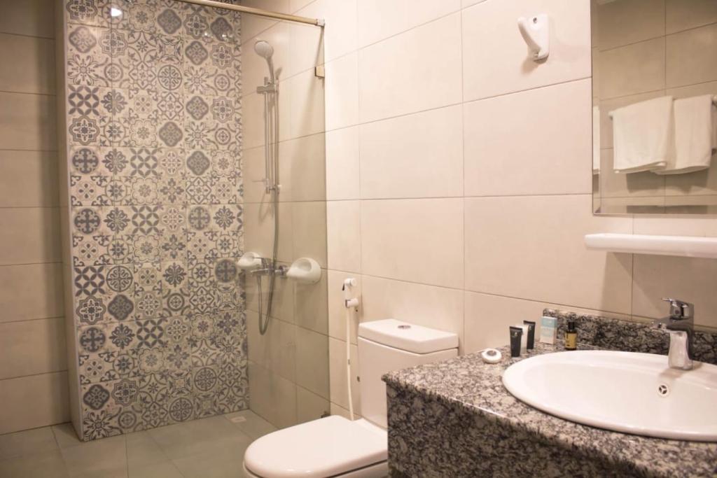 Koupelna v ubytování Parkside Plaza Muscat