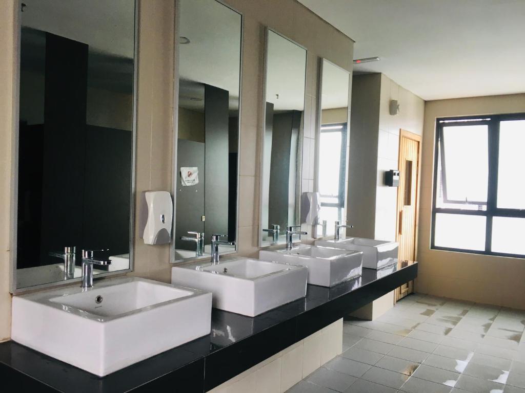 Koupelna v ubytování Studio I-Soho D'Gunduls Homestay by DGH I-CITY