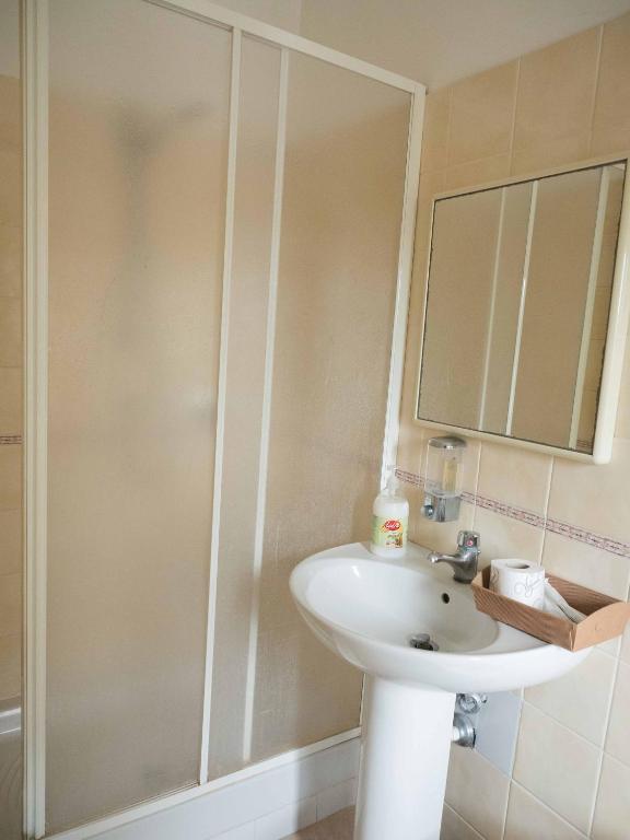 Koupelna v ubytování ALBERGO SANT'ANNA