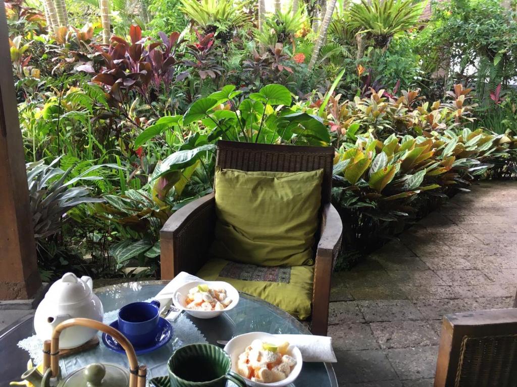 Zahrada ubytování Bali Firefly BnB