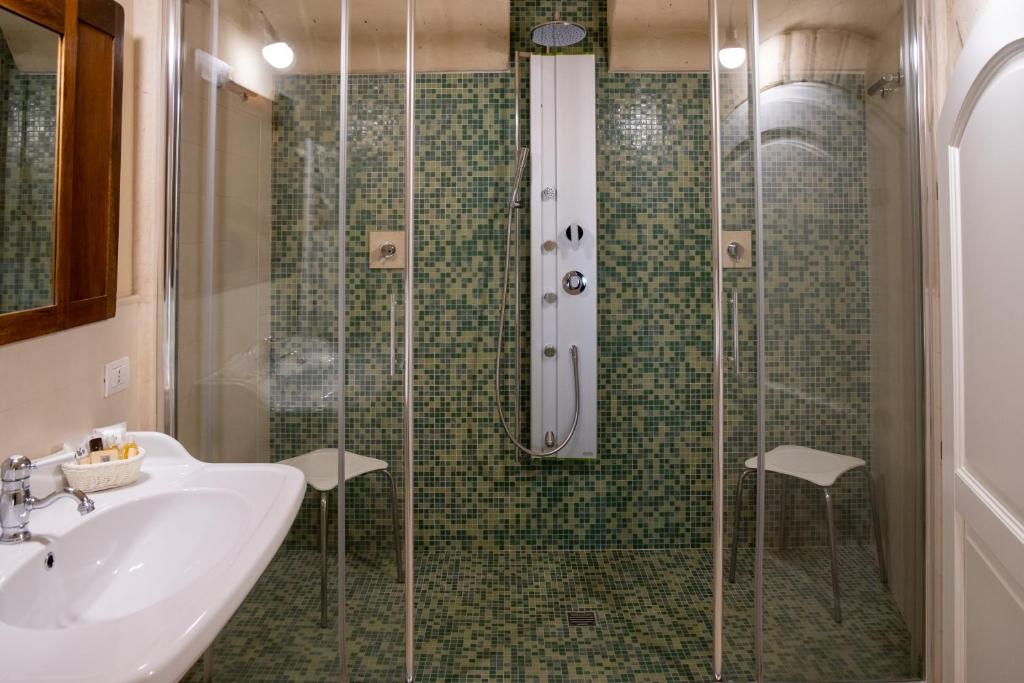 Koupelna v ubytování Hotel San Giorgio