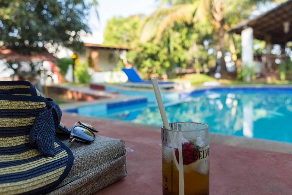 Bazén v ubytování The Hammock Goa nebo v jeho okolí