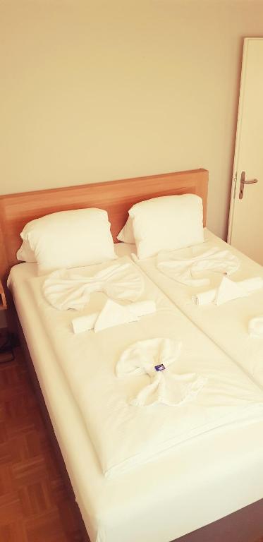 Postel nebo postele na pokoji v ubytování Easy-Living Buholz Hoch 12