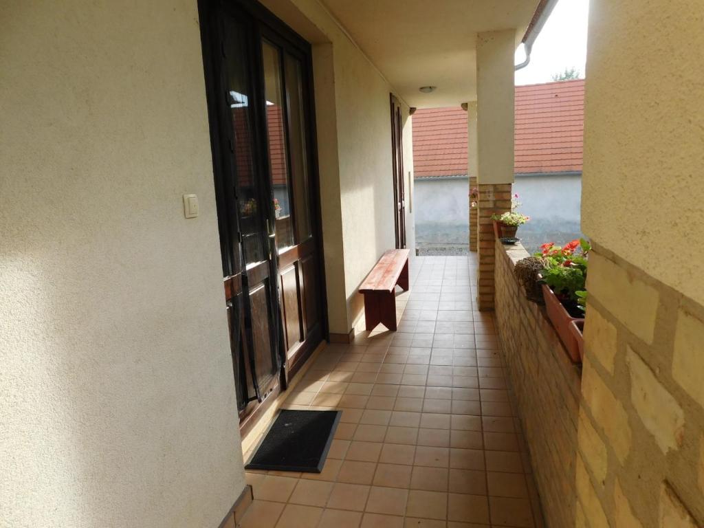 Balkon lub taras w obiekcie Vadászkürt Vendégfogadó
