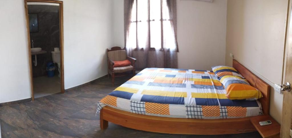 Postel nebo postele na pokoji v ubytování hostal Monte Libano