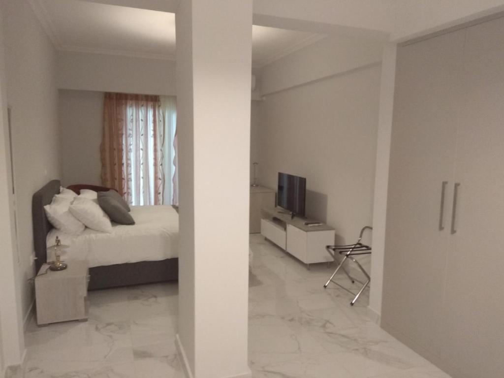 Telewizja i/lub zestaw kina domowego w obiekcie V17 Syntagma Studio