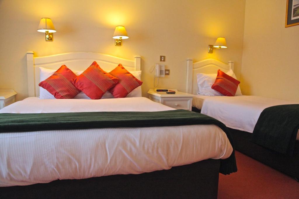 Voodi või voodid majutusasutuse Killeen House Hotel toas