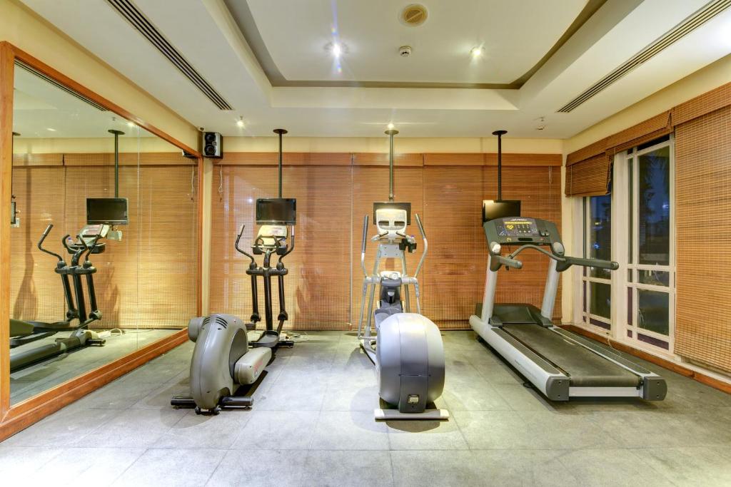 Fitness centrum a/nebo fitness zařízení v ubytování Tajview, Agra-IHCL SeleQtions