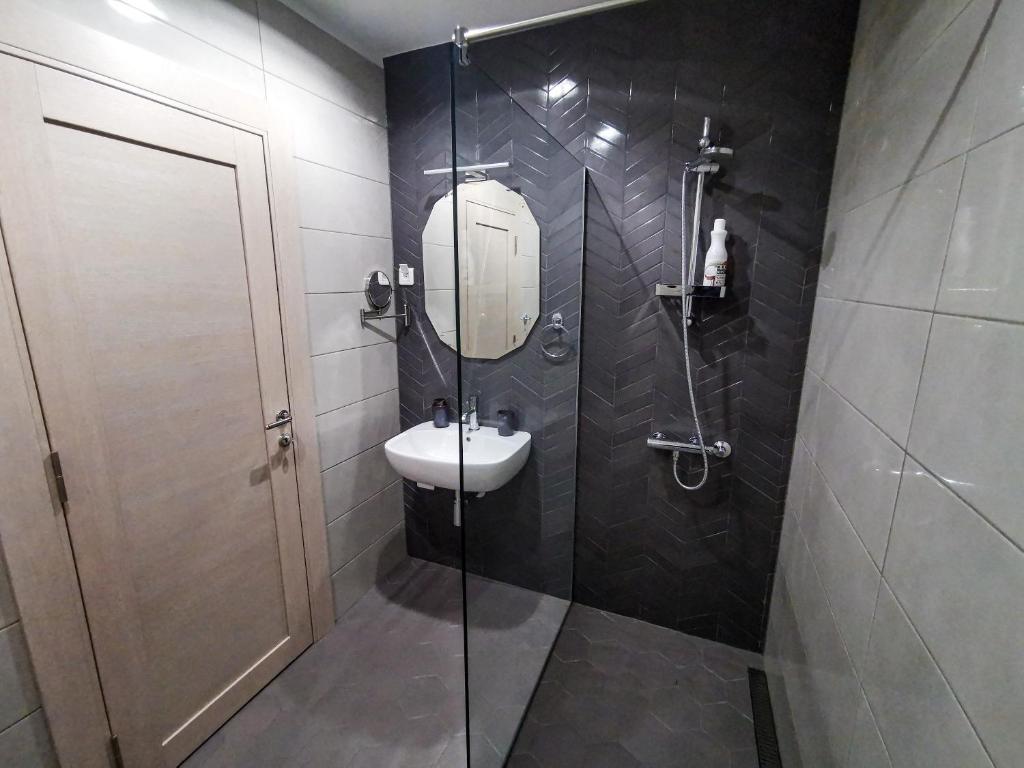 Koupelna v ubytování K43 Rooms