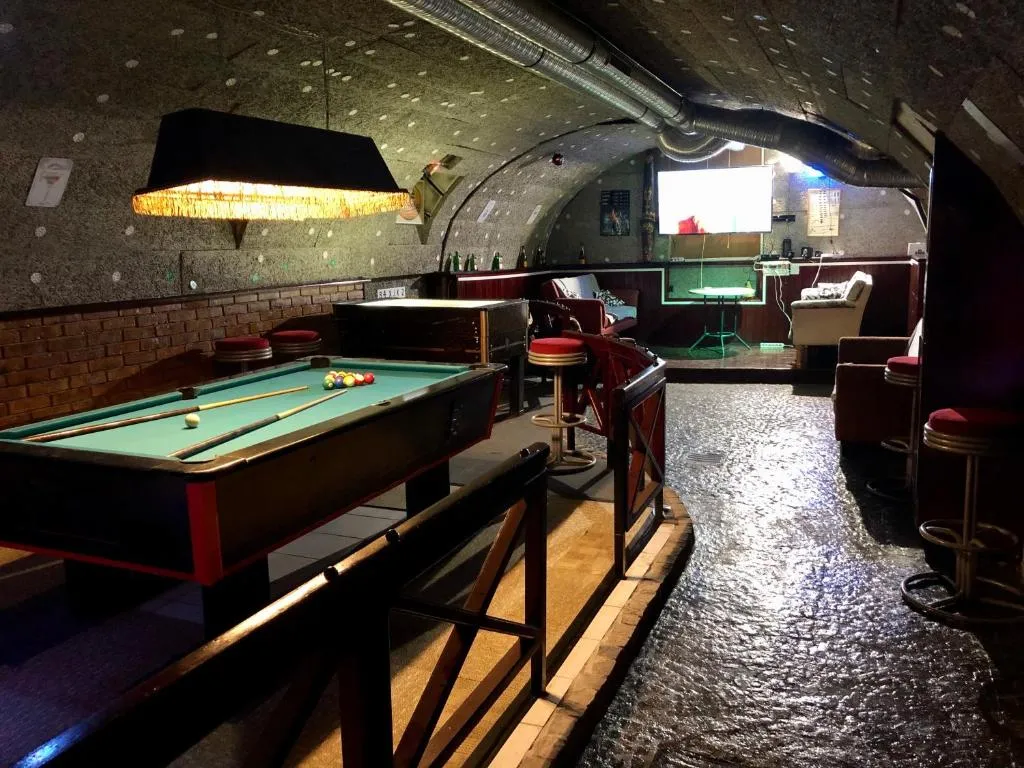 whole basement former pub 5 for Stag do, Budapest, Hungary