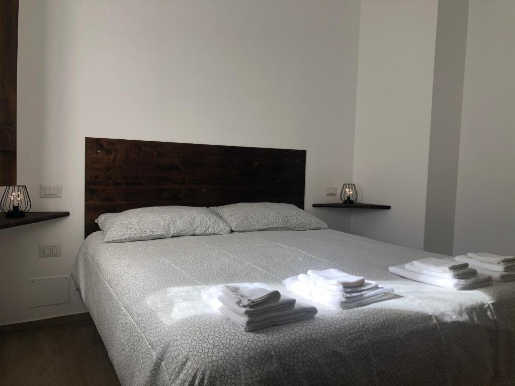 Postel nebo postele na pokoji v ubytování B&B Ollyfarm