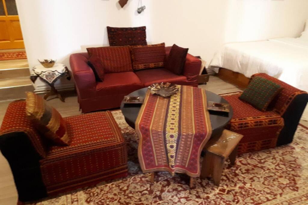 Posezení v ubytování Eufrosini Guesthouse
