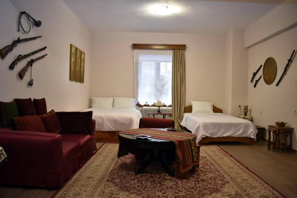 Posezení v ubytování Eufrosini Guesthouse