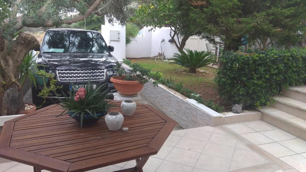 Zahrada ubytování Casa Martina 1 SPATA 10min Athens airport