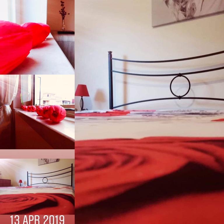 Posteľ alebo postele v izbe v ubytovaní b & b Jasmine
