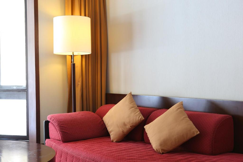 Posezení v ubytování Tateshina Tokyu Hotel