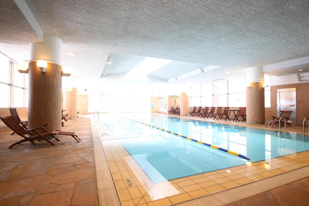Bazén v ubytování Tateshina Tokyu Hotel nebo v jeho okolí