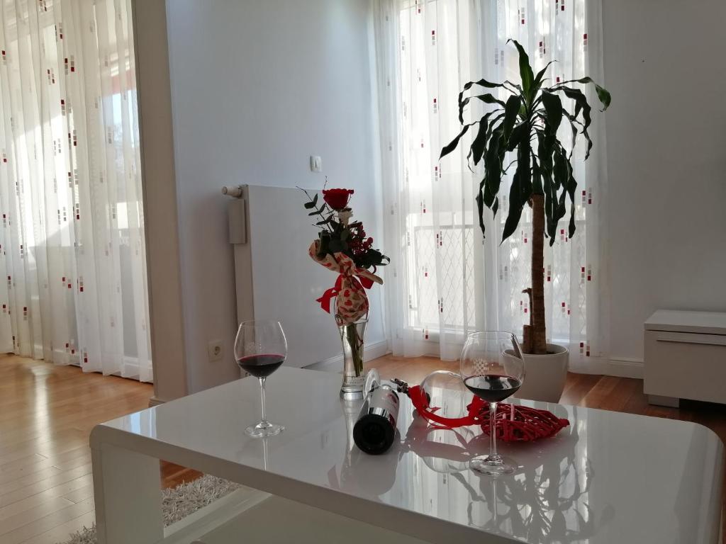 Nápoje v ubytovaní Apartment Petar