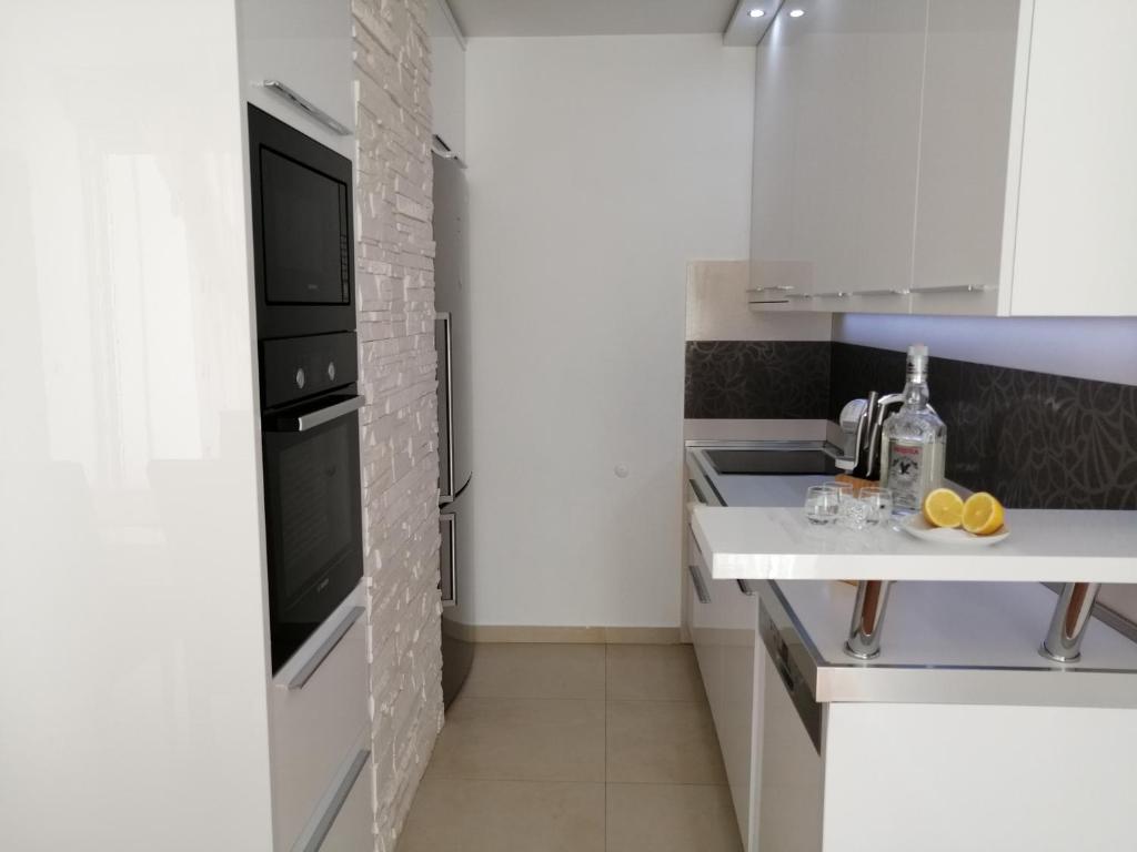 Kuchyňa alebo kuchynka v ubytovaní Apartment Petar