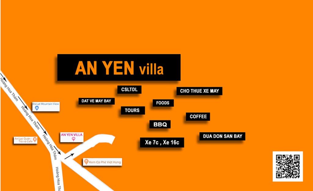 Certifikát, hodnocení, plakát nebo jiný dokument vystavený v ubytování An Yên Villa Đà Lạt