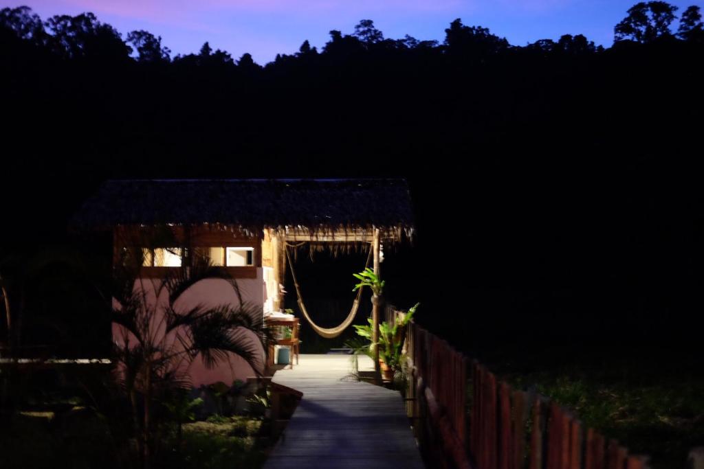 Zahrada ubytování Palayan Paradise Huts