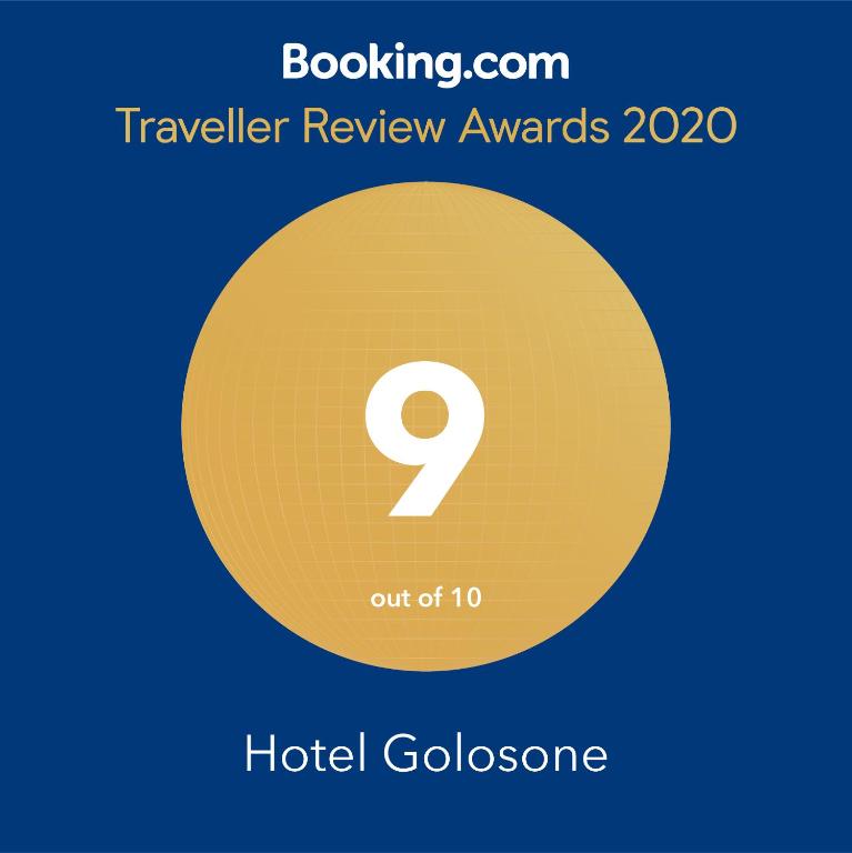 Certifikát, hodnocení, plakát nebo jiný dokument vystavený v ubytování Hotel Golosone