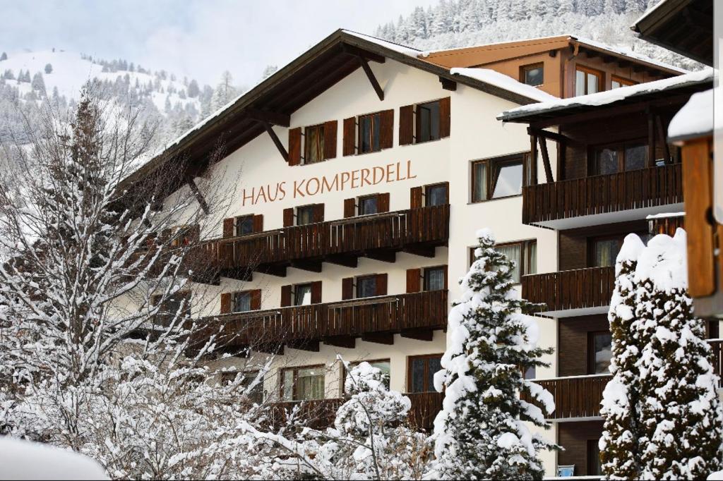 Hotel Komperdell v zimě