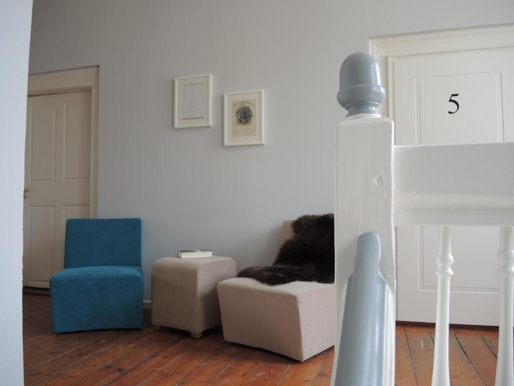 Posezení v ubytování Netts Landhaus
