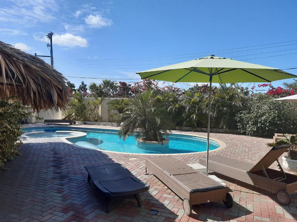 Bazén v ubytování Wayaca Mini Resort nebo v jeho okolí