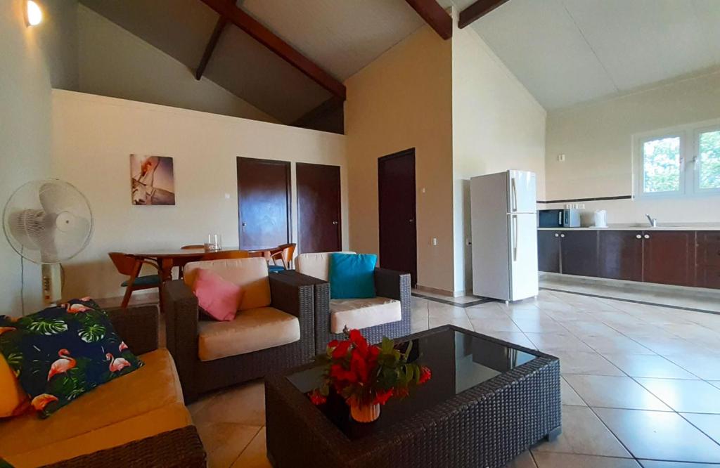 Kuchyň nebo kuchyňský kout v ubytování Wayaca Mini Resort