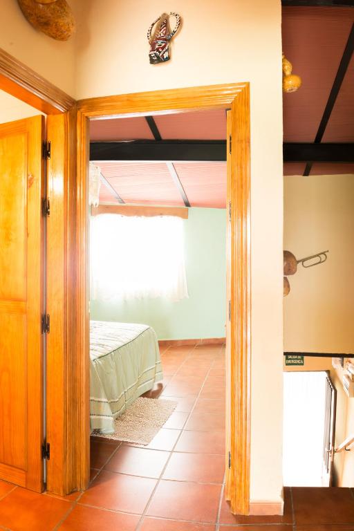Cama o camas de una habitación en Las Calabazas