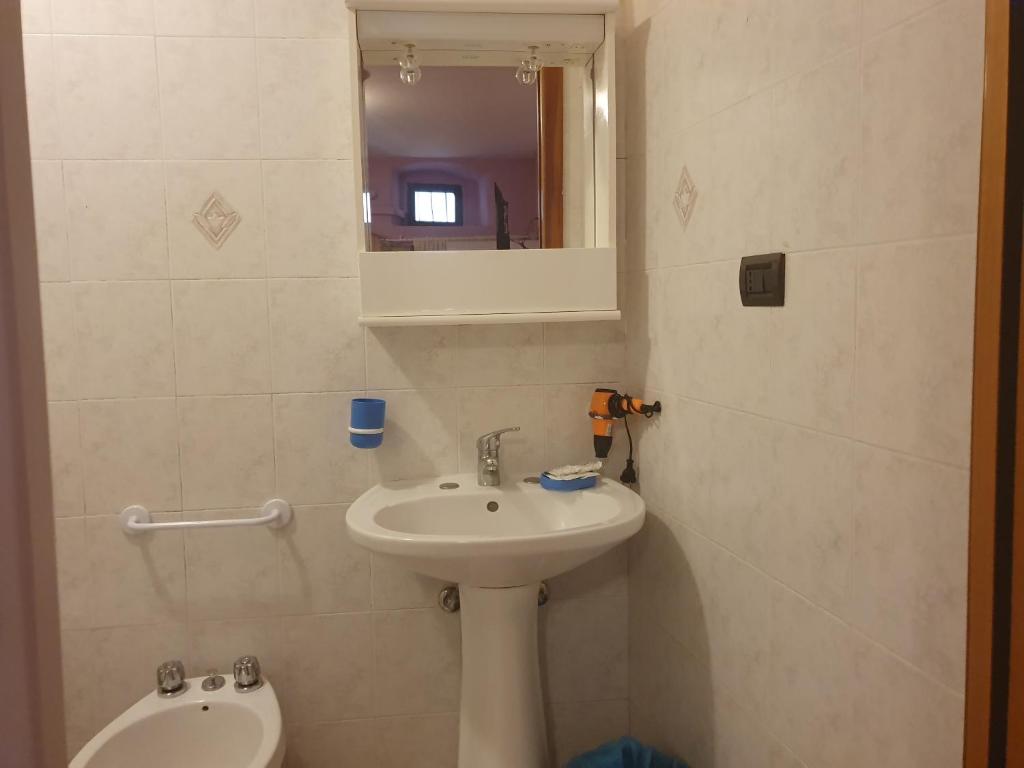 Kúpeľňa v ubytovaní Locanda Dalla Compagnia