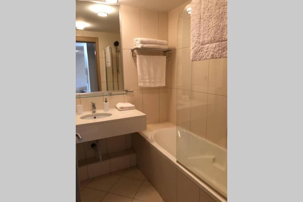 Koupelna v ubytování 4 Sterne Appartment Sal Kap Verden