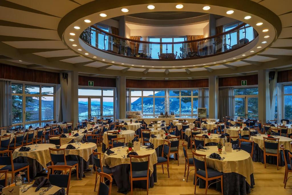 Restaurace v ubytování Cipriani Park Hotel