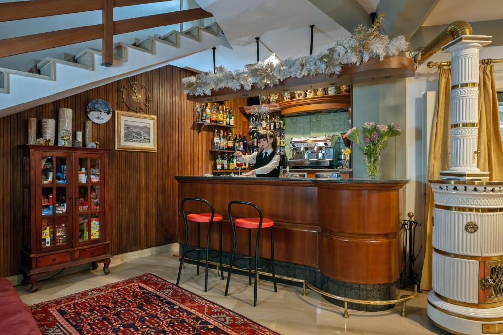 Lounge nebo bar v ubytování Cipriani Park Hotel