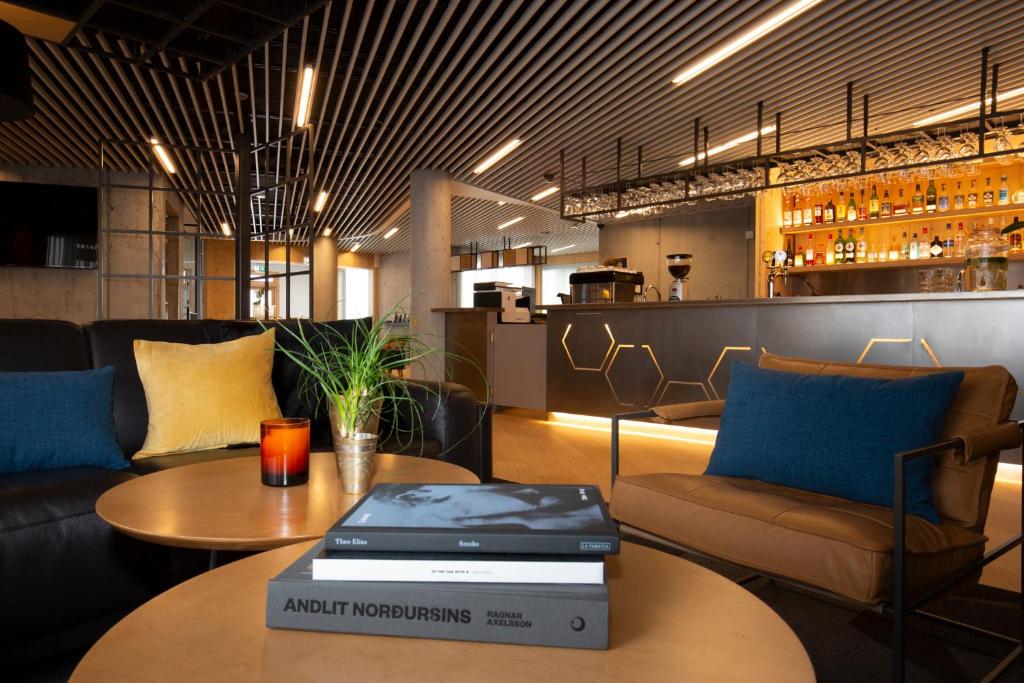 Posezení v ubytování Landhotel