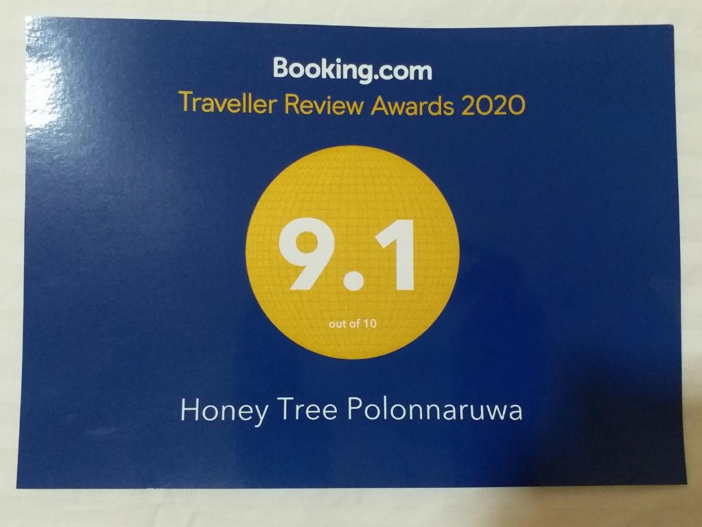 Certifikát, hodnocení, plakát nebo jiný dokument vystavený v ubytování Honey Tree Polonnaruwa