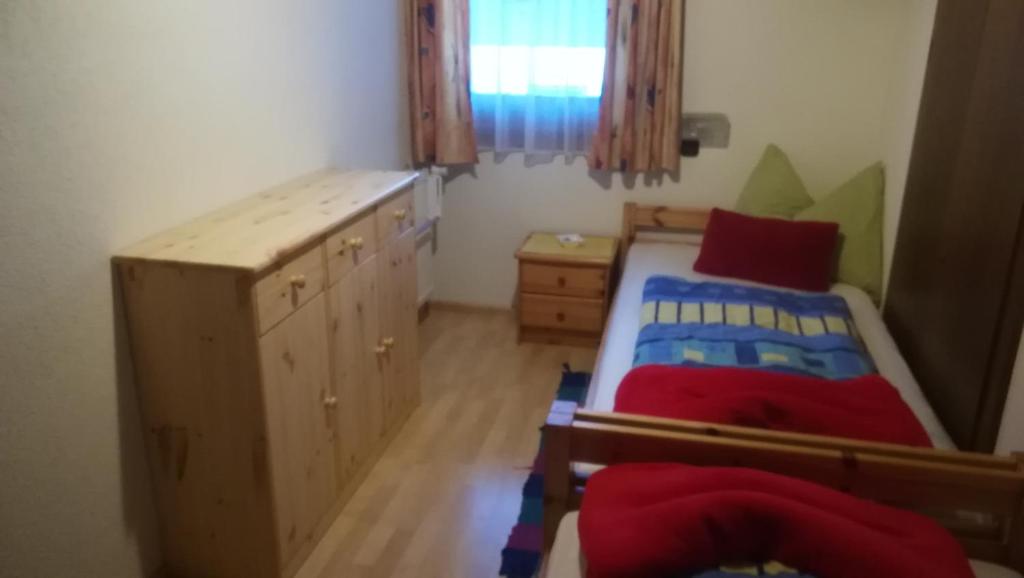 Postel nebo postele na pokoji v ubytování Haus Johanna