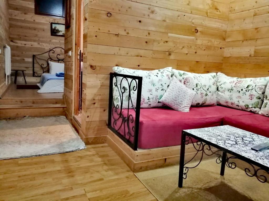 Postel nebo postele na pokoji v ubytování Tamanoucht