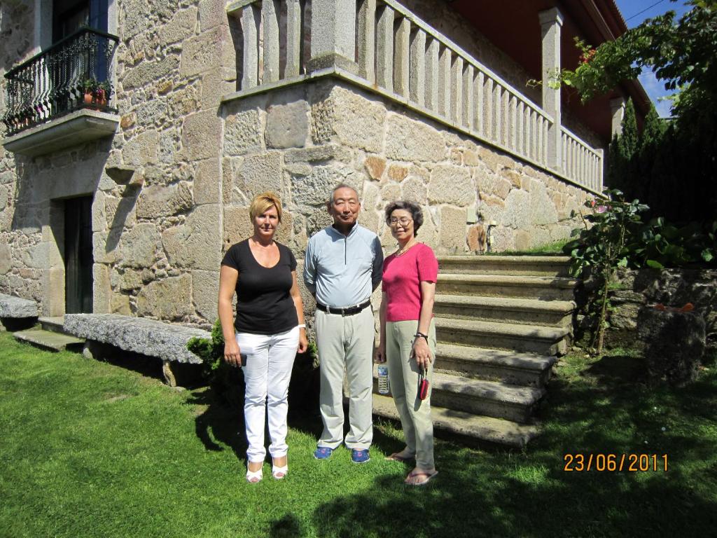 Hostia v ubytovaní Casa Rural Os Carballos