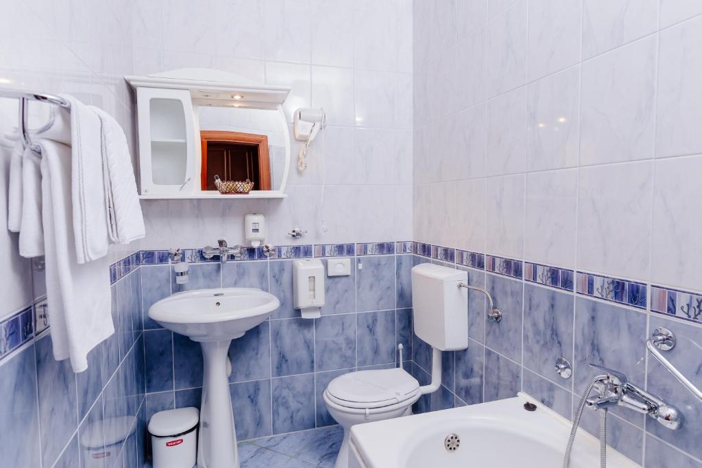 Kupatilo u objektu Hotel Montenegrino