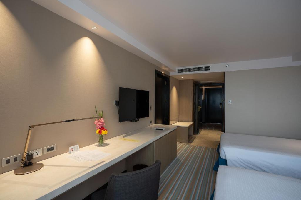 Marco Polo Plaza Cebu - Premier Double O Twin Sala Con Vista Al Mar
