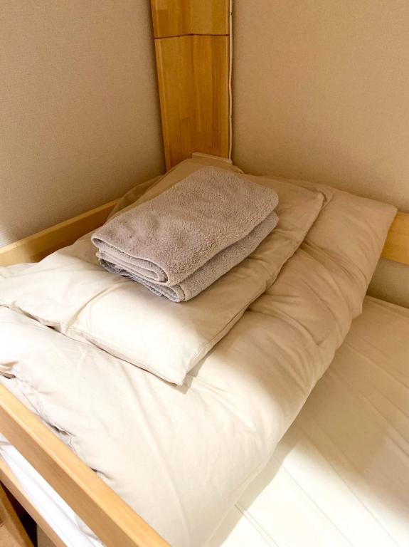 Postel nebo postele na pokoji v ubytování Upper Hotel Ryogoku
