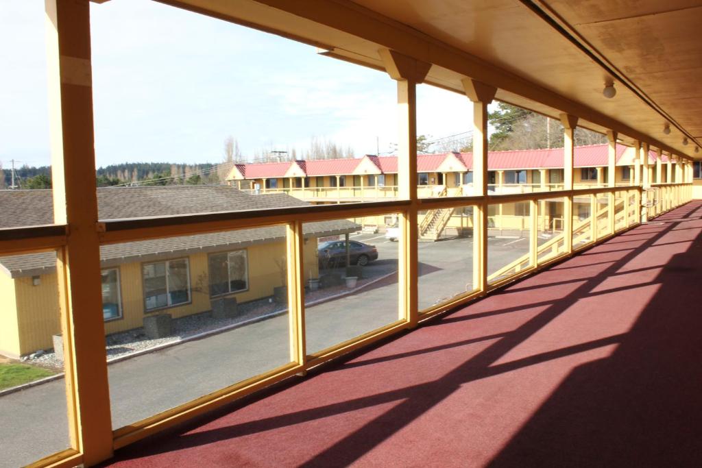Balkón nebo terasa v ubytování Port Townsend Inn