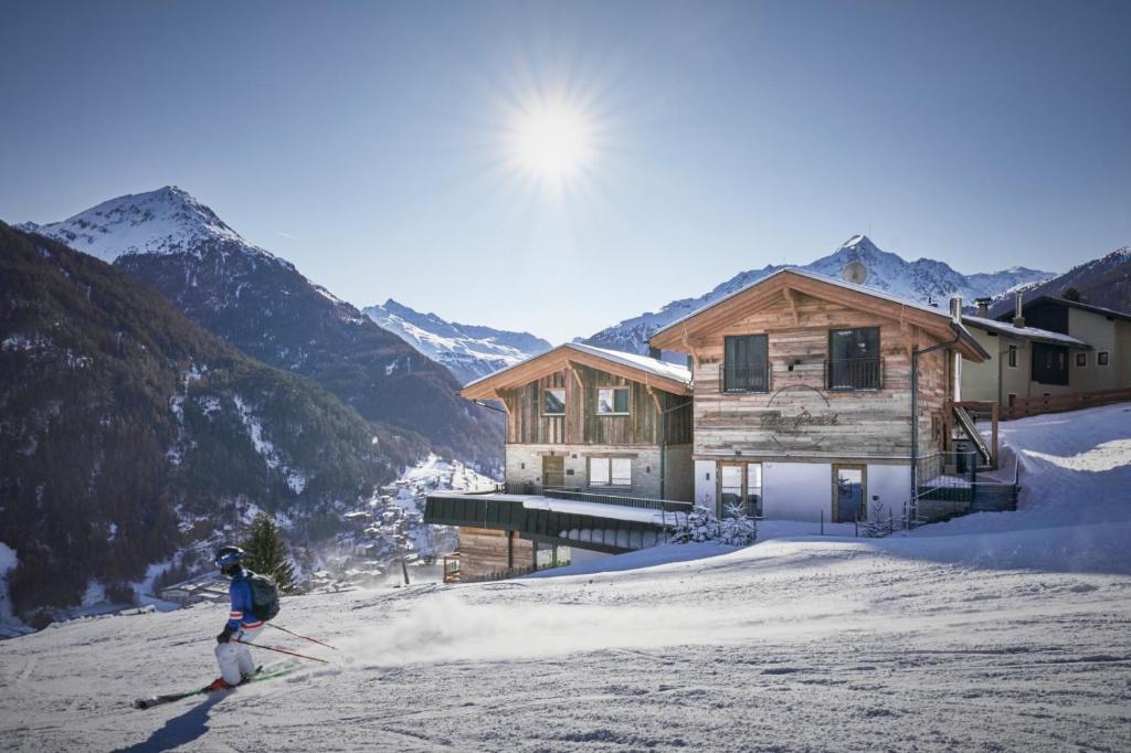Chalets - The Peak v zimě