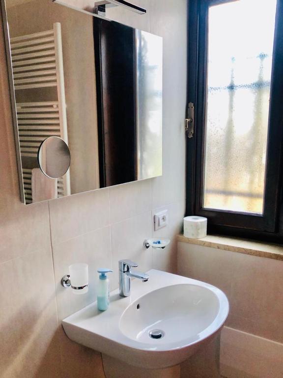 Koupelna v ubytování B&B Villa Ermanna