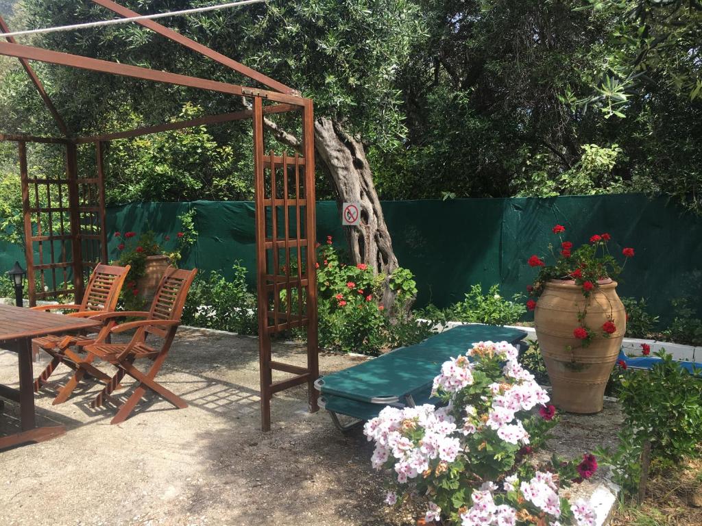 Ogród w obiekcie Villa Stephanie