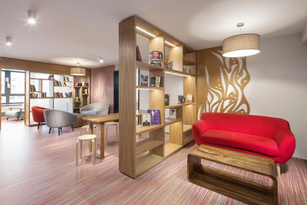 Posezení v ubytování Comfort Hotel Prague City