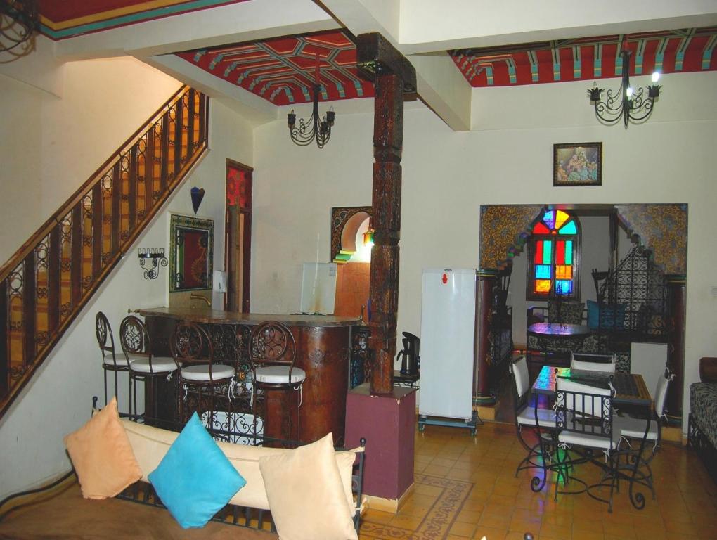 Posezení v ubytování Résidence Miramare Marrakech