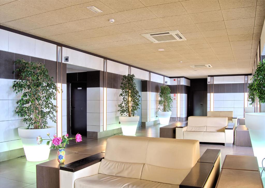 Posezení v ubytování Hotel Papi